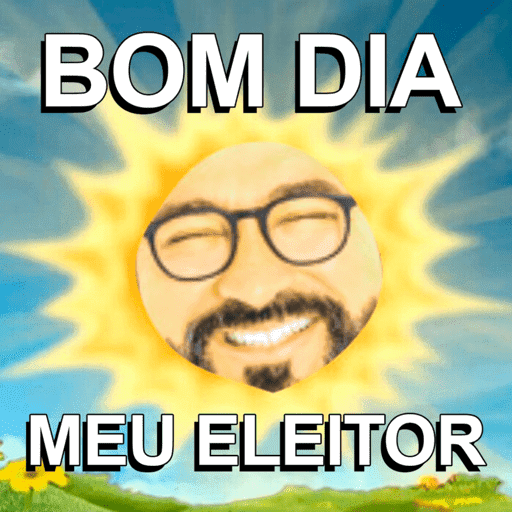 Figurinha: Bom dia, meu eleitor