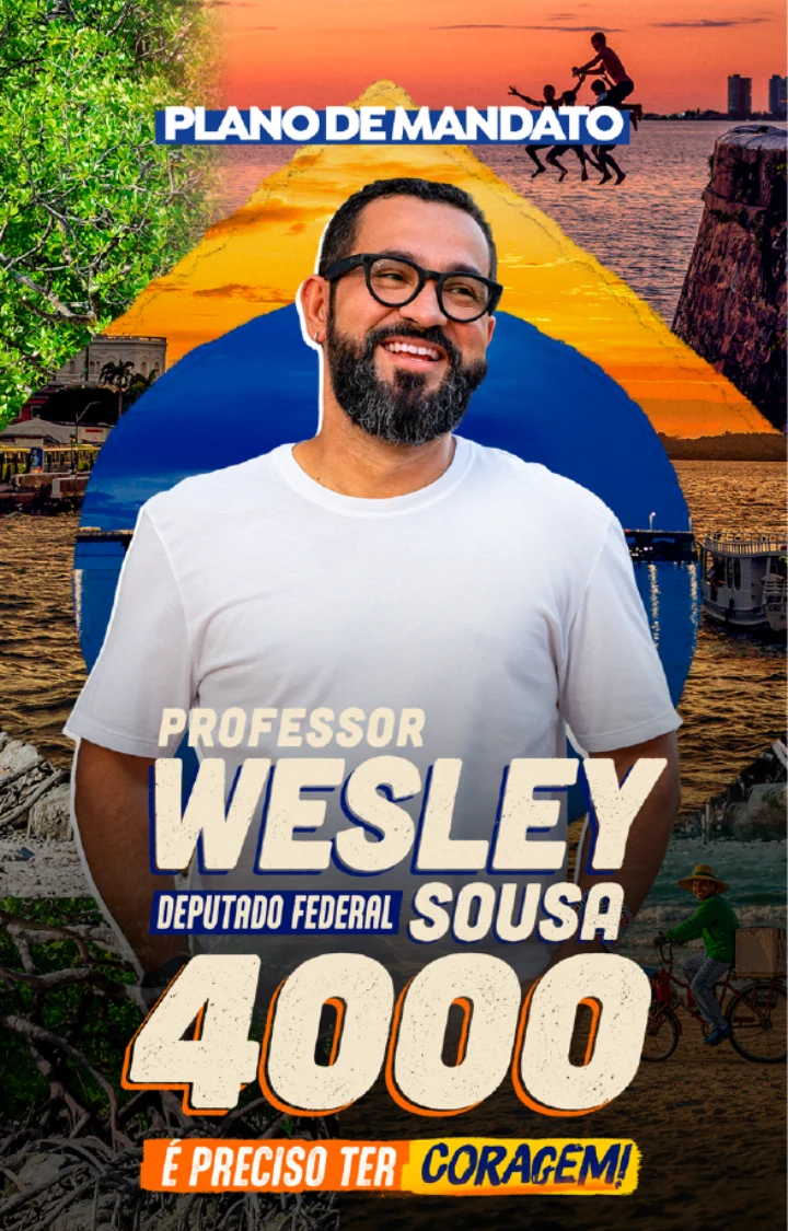 Capa do plano de mandato de Wesley Sousa 4000